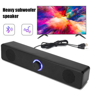 XM 5.0 Bluetooth Speaker Audio Bluetooth Surround Soundbar Computer PC For TV Music Box Subwoofer Stereo Desktop Laptop kabel 3.5mm usb charge Spekeraktif Bluetooth HP