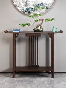 YIPINYUANZHU | Sleek Design New Chinese Entry Table Solid Wood