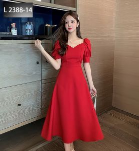 LooWear - Dress Korea Modern Scuba Premium Terbaru