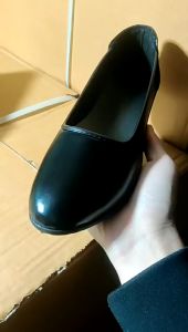EDM Shoes for Women Wedge Heels Black Shoes Office Shoes School Shoes Walking Shoes Girl Soft Comfort