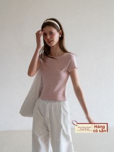 Áo Thun Mùa Hè Cổ Tròn Tay Raglan