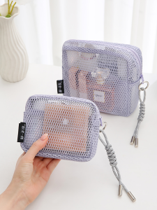 กระเป๋าเครื่องสำอางแบบพกพาความจุขนาดใหญ่สำหรับผู้หญิง กระเป๋าใส่ของเล็ก กระเป๋าใส่เครื่องสำอาง กระเป๋าใส่ของใช้ในห้องน้ำ กระเป๋าสะพายไหล่แบบทนทาน