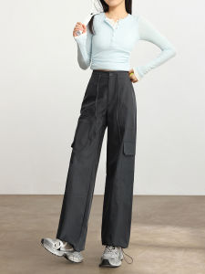 HIPPIE MISS | Loose Comfortable Slim-fit Three-proof Trousers