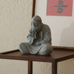 New Chinese Zen Master of Zen Decoration Creative Character Crafts Home Living Room Tea Table Antique Shelf Decorations