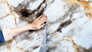 PVC Marble Wallpaper – Waterproof Vinyl Foam Wall Sticker 1.2×3m 2.5mm Thick