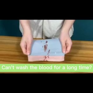 【Multifunctional Cleaner】Blood stain remover underwear wash liquid blood stain cleaner Helps to remove blood stains and dirt thoroughly fabric stain remover deep stain remover blood stains for clothes underwear bedding Blood stain remover 去异味血渍清洗液内衣裤洗衣液