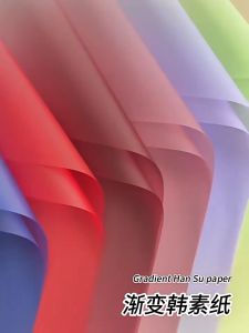 Bouquet Wrapper Gradient 20pcs | Wrapper For Bouquet Flower Wrapper Boquet Wrapper Gift Paper