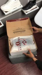 NAZ RANGER - Sepatu Sneakers Premium Pria Kasual Sport Putih Sol Dijahit Sepatu Running Pria LOKAL