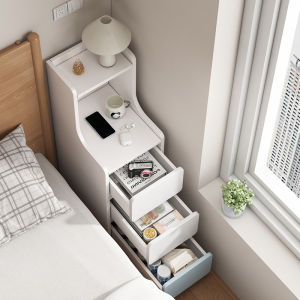 OYIla | Compact Narrow Bedroom Bedside Cabinet for Small Spaces