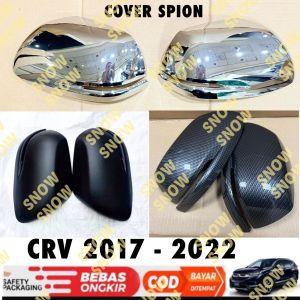 Cover Spion Honda Crv CR-V 2017 2020 2022 Hitam Chrome Carbon Glossy