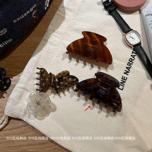 Acetate Shark Hair Clip Womens Half Updo Hair Accessories Lightweight Universal Fashionable Hair Grips for Daily Use