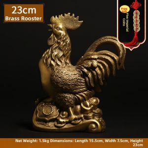 Ji Shanyuan | Prosperity Home Decor Craft Golden Rooster