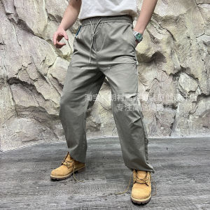 Mens Casual Pants Straight Leg Quick Dry Breathable 3D Tailoring Workwear Style Autumn New Arrival Fashionable Polyester Fiber