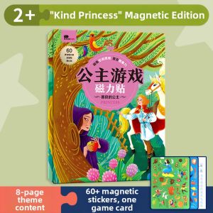 Magnetic Quiet Play Reusable Stickers Educational Toy