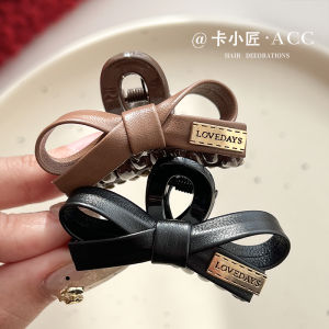 กิ๊บติดผมผู้หญิงแบบย้อนยุค หนัง ประดับคริสตัล โบว์ผีเสื้อ ขนาดเล็ก กิ๊บติดผม ทรงหางม้า ทรงเรียบง่าย สไตล์หวานและเท่