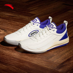 ANTA Men Spearhead Basketball Shoes Cushioning Rebound Impact-resistant Outdoor Shoes 912521106S Legit Official Store
