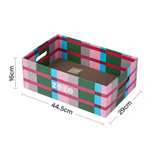 Scratch Resistant Corrugated Cat Board & Cat House zeze