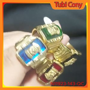 Nhẫn  thời trang phong thủy chạm khắc tinh xảo mang bền màu Tubi Cony - Mã Số N11923 -143-QC