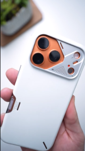 Ốp Lưng Aulumu cho iPhone 17 Pro Max / 17 Pro A17 Slim ShockProof Chống Sốc Làm Mát Vòng Tròn Từ Tính Bảo Vệ Camera