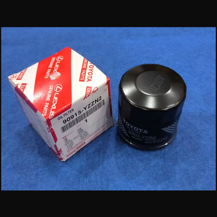 OIL FILTER TOYOTA VIOS ALTIS 1.8 ZZE122 AVANZA YARIS RUSH ARUZ AXIA BEZZA MYVI G3 ALZA NEW WISH 1.8 ANE10 (90915-YZZN2)
