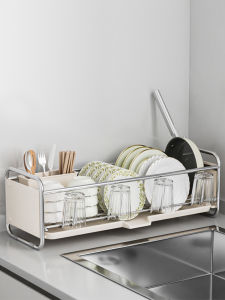 evesigar | Multi-functional Stainless Steel Drainer Dish Rack
