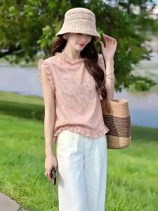 Summer Casual Loose and Slimming Sleeveless Blouse