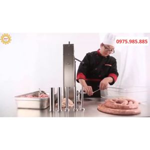 Máy đùn xúc xích lạp xưởng máy nhồi lòng sụn lòng dồi máy nhồi dồi chó dồi lợn máy đùn quay tay 3l 5l 7l máy đùn điện 10l 15l