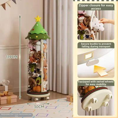 ZHANGRONGTU | Dustproof Toy Storage Organizer