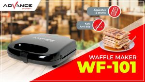 READY STOCK ADVANCE WAFFLE MAKER PEMANGGANG ROTI WAFFLE 2 LAPIS / PEMBUAT WAFFLE WF 101 DAN WF 206 - BEDA UKURAN - KUALITAS TERBAIK
