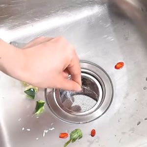 [HCM] Rổ Lọc Rác Bồn Rửa Chén Bằng Thép Không Gỉ Tiêu Chuẩn-Hesede