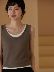 hacikis | Soft Stretch Cooling Ice Hemp Knit Vest