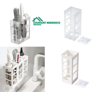 เครื่องเป่าผมห้องน้ำในบ้านกล่อง แท่งดัดผมสำหรับ Hiasan Dinding Kamar Tidur Gantung แบบกลวงที่เจาะฟรี