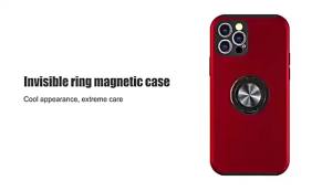 szhaiyu | Ring Holder Phone Case for Samsung Galaxy S22 S23 S24 FE S25 Ultra Edge A06 A16 A36 A56 A05S A15 A25 A35 A55 5G Hard Shell Cover