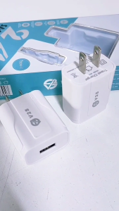 V2S A01 2.4A Fast Charger Mini Universal Charger Quick Charger Cable & Adpater for Micro/iOS/Type-C