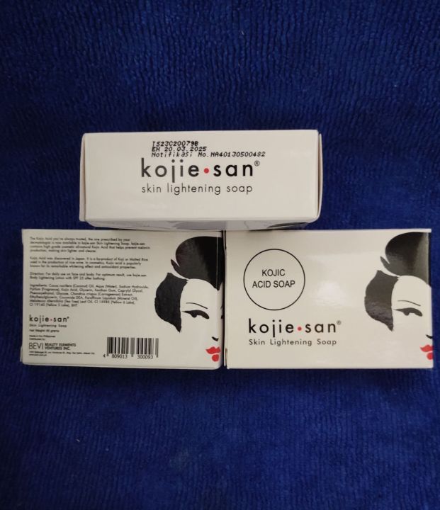 Sabun KOJIE•SAN | Kojic Acid Soap | Skin Lightening