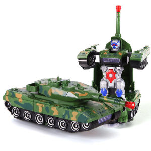 Educational Transformable Tank Toy for Boys Aged 1-5