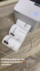 KERTAS THERMAL LABEL STIKER 100X150 500PCS BARCODE UKURAN A6