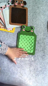SG EmmAmy® 8PCS/Set Felt Sensory Touch Mats for Autistic Children Animal Cognition Tiles Textured Pads Early Education Kids Toys