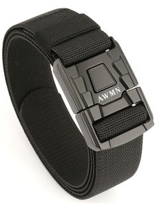 Chiến Thuật Dây Lưng Co Giãn Cho Nam Nhanh Chóng Có Thể Tháo Rời Tự Động Khóa Nylon Có Thể Điều Chỉnh Vải Dệt Dây Phong Cách Mới Quần Dây Thắt Lưng