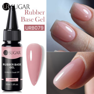 เล็บเจล 30มล สีหวาน หนังสือเจลลี่ยางขาว เบสยาทา แช่น้ำยา ผลิตภัณฑ์ไฮบริดเจล เล็บ