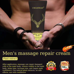 Mens Deer Head Massage Cream Daily Care Enlargement Repair Secondary Growth Prolonging Time