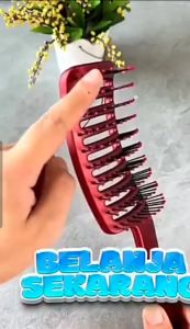 tokomumer SISIR RAMBUT KOTAK sisir blow sisir anti rontok hair brush sisir salon sisir pijat sisir styling  S038