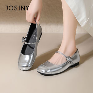 Josiny | Mary Jane Round Toe Flats Soft Sole Shoes