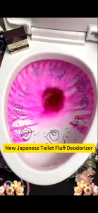 New model Buy1 Get2 Automatic toilet bowl cleaner flush and clean Sterilization deodorization toilet cleaner