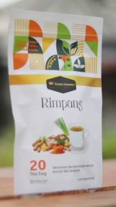 Teh Rimpang Minuman Rejam Kertasah Isi 20 Tea Bag Teh Rimpang Green hawa Resep Dari Dr. Zaidul Akbar