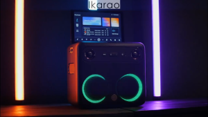 Break X2 IKARAO – Portable Smart Karaoke Speaker Android + Layar Sentuh + Mic Bluetooth & WiFi
