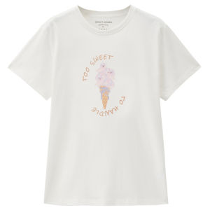 Giordano | Cotton Sweet Dessert Printed Round Neck T-Shirt