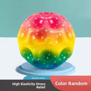 Elastic Wristband Moon Stone Ball Outdoor Sports Stress Relief Toy for Boys And Girls Bouncing Ball Creative Prank Toys