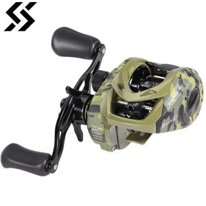 Sougayilang MAX Series Baitcasting Reel 8KG Max Drag 9 Bearing 8.0:1 Gear Ratio Fishing Reel for Freshwater Seawater Fishing