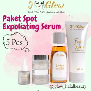 JGLOW - Paket Spot Expoliating Serum - skincare Membantu Menghilangkan Flek